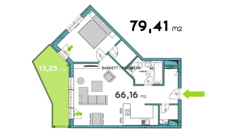 INCREASE YOUR DEMANDS FOE QUALITY - SALE OF A TWO-ROOM APARTMENT